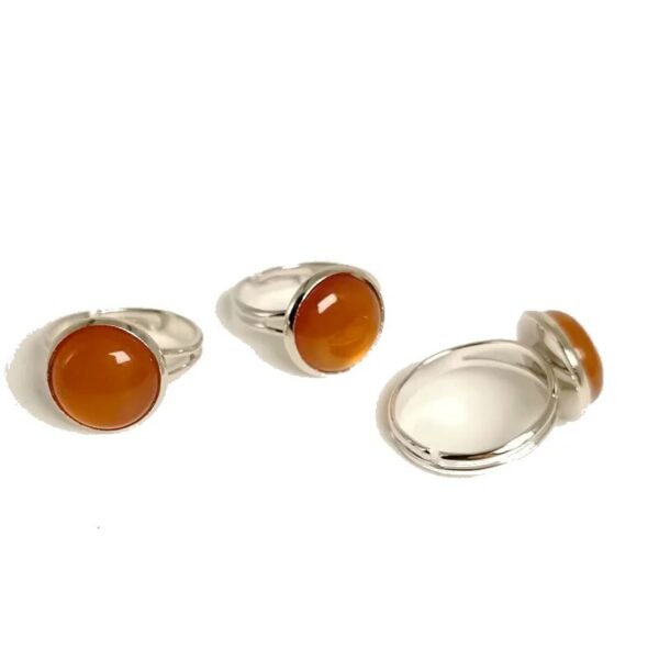 Bagues pierres naturelles- Lot 3- Forme ronde – Image 6
