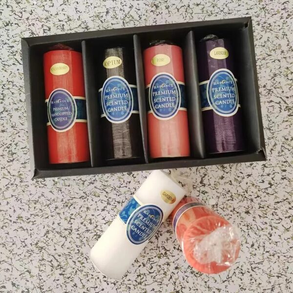 Bougies parfumées-Cire de soja-Aromathérapie – Image 2