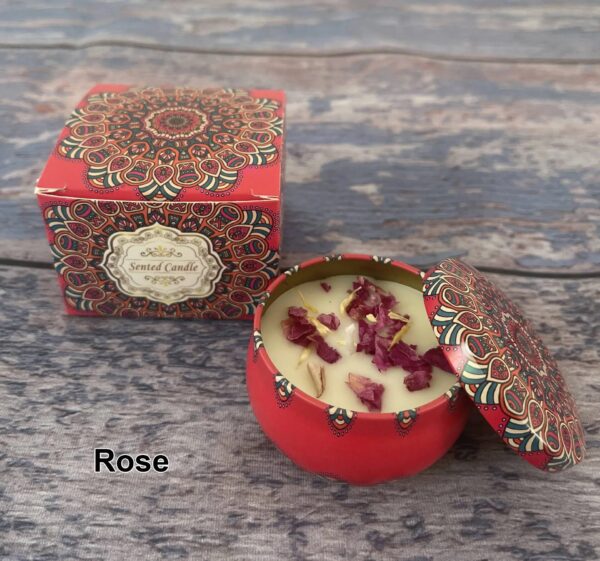 Bougies aromatiques - parfums floral- méditation – Image 9