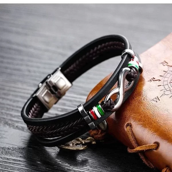 Bracelet Homme - Symboles spirituels - Infini – Image 5