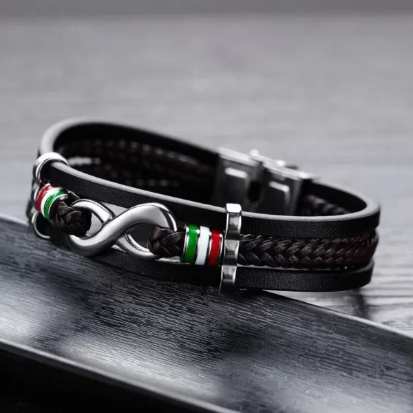 Bracelet Homme - Symboles spirituels - Infini – Image 3