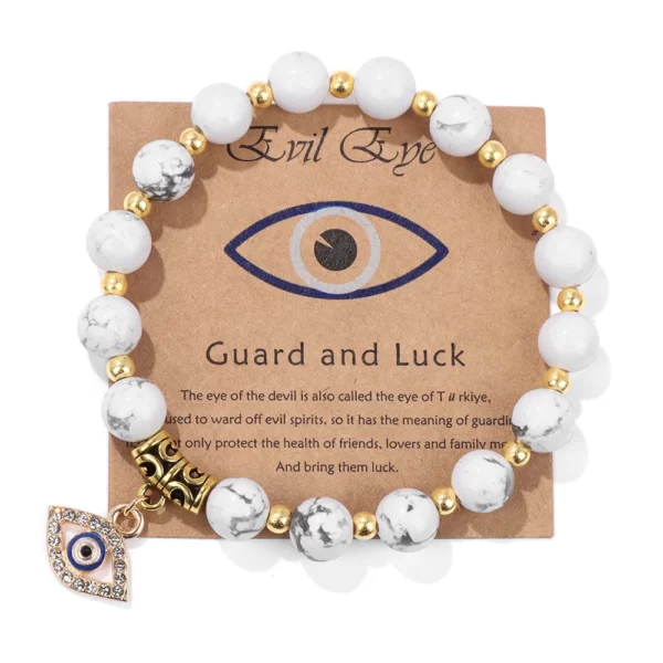 Bracelets femme- 3ième œil- Pierres naturelles – Image 7