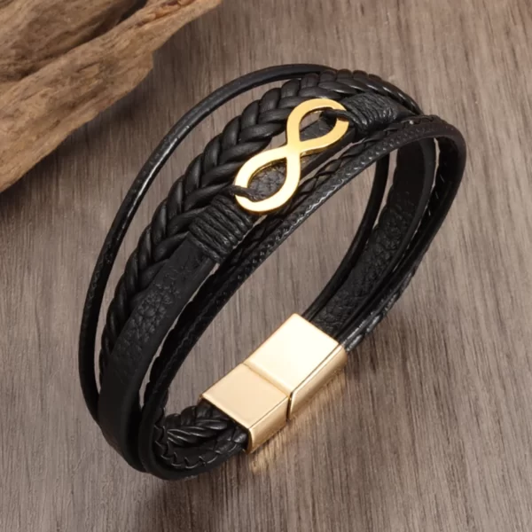 Bracelet Homme - Symboles spirituels - Infini – Image 8