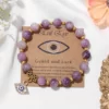 Bracelets femme- 3ième œil- Pierres naturelles – Image 3