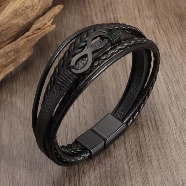 Bracelet Homme - Symboles spirituels - Infini – Image 9