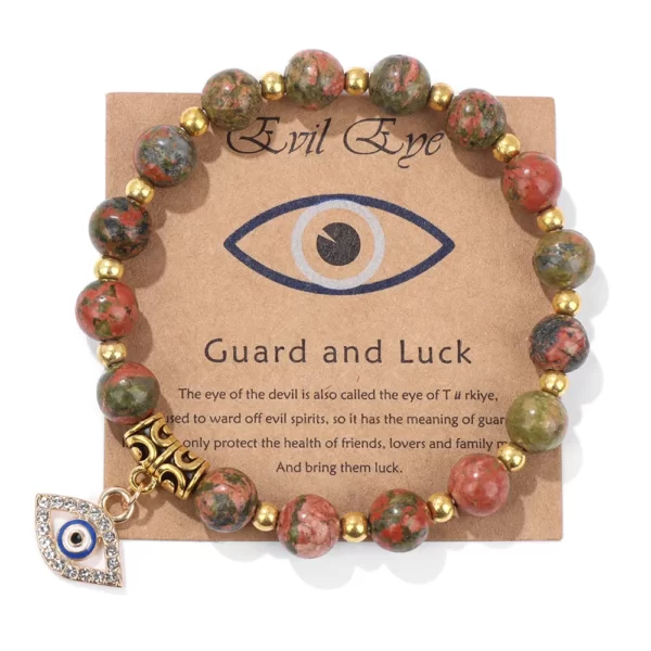 Bracelets femme- 3ième œil- Pierres naturelles – Image 14