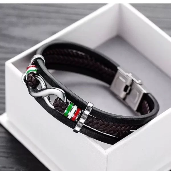 Bracelet Homme - Symboles spirituels - Infini – Image 2