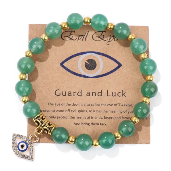 Bracelets femme- 3ième œil- Pierres naturelles – Image 12