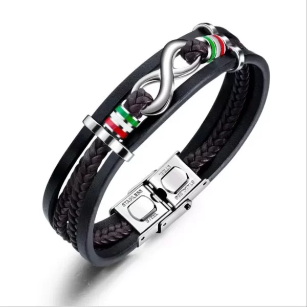Bracelet Homme - Symboles spirituels - Infini – Image 6